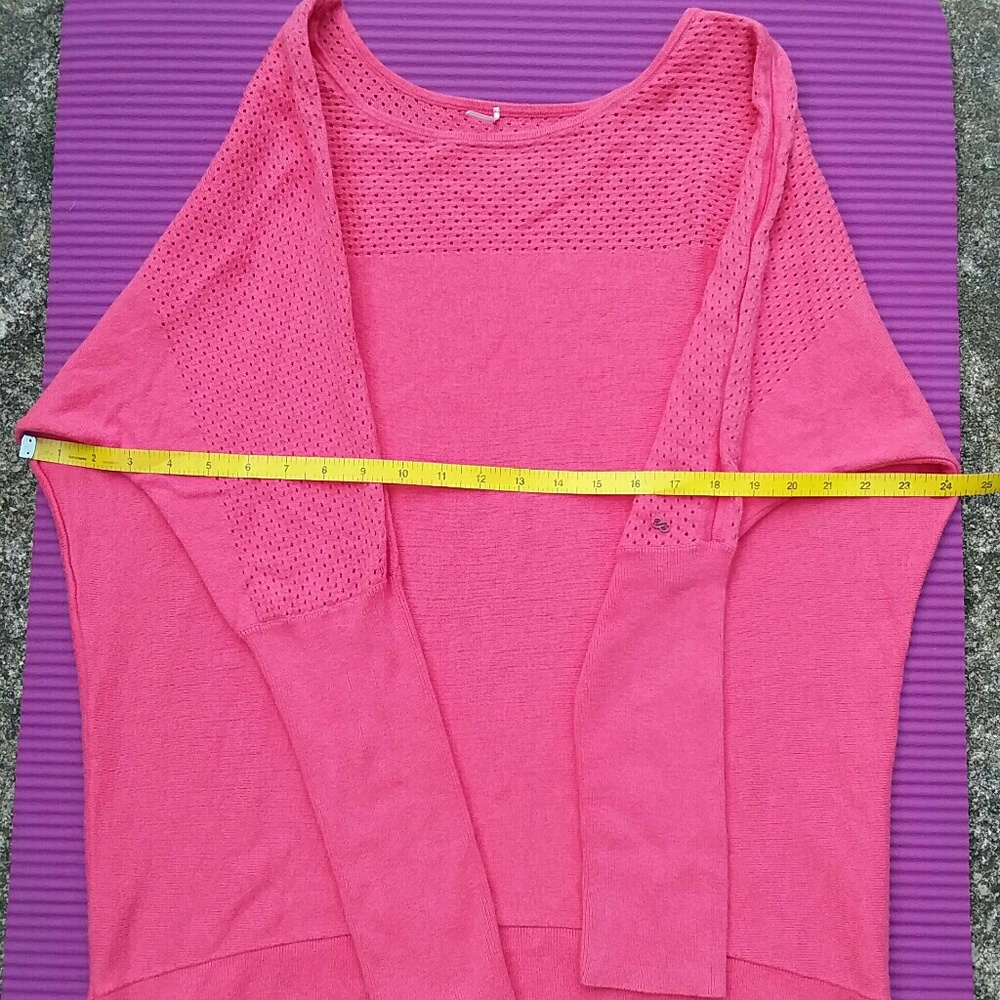 Calia Effortless Mixed Stitch Dolman Sweater Med